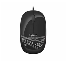 Logitech M105 USB Mouse - Black (AC0420011)